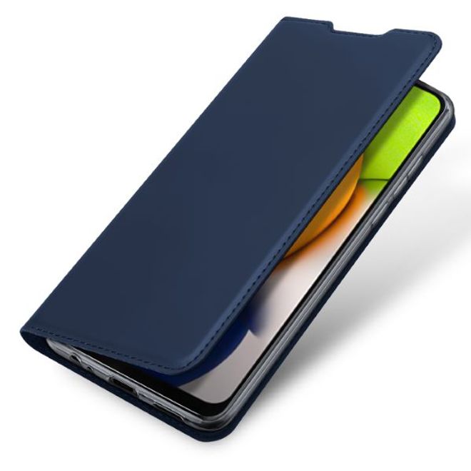 Dux Ducis - Samsung Galaxy A03 Hülle - Handy Bookcover - Skin Pro Series - blau