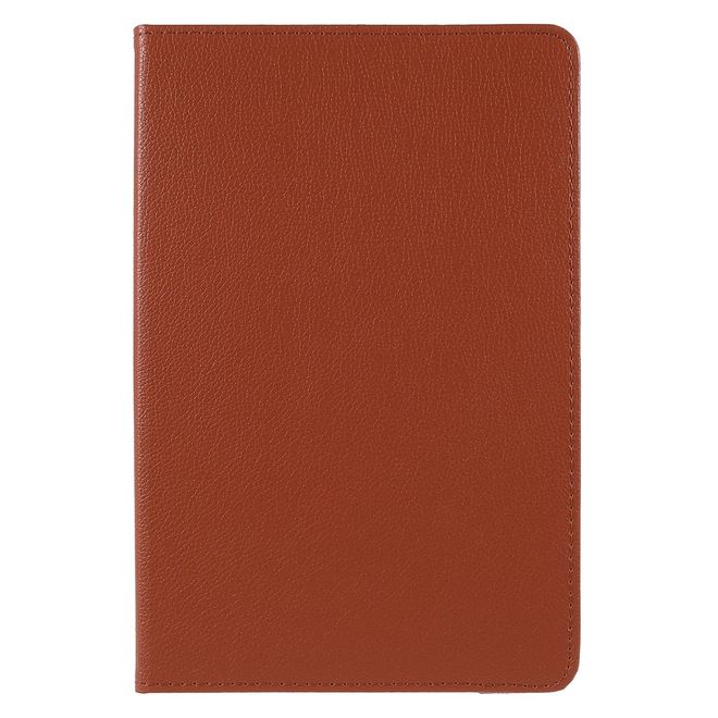 Samsung Galaxy Tab A8 (2021) Hülle - 360° rotierbares Case aus Leder - braun