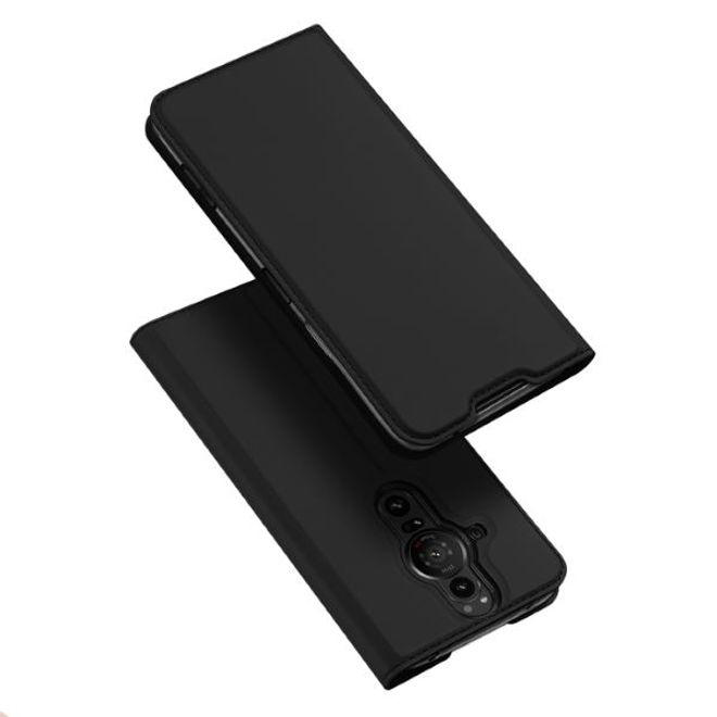 Dux Ducis - Sony Xperia Pro-I Hülle - Handy Bookcover - Skin Pro Series - schwarz