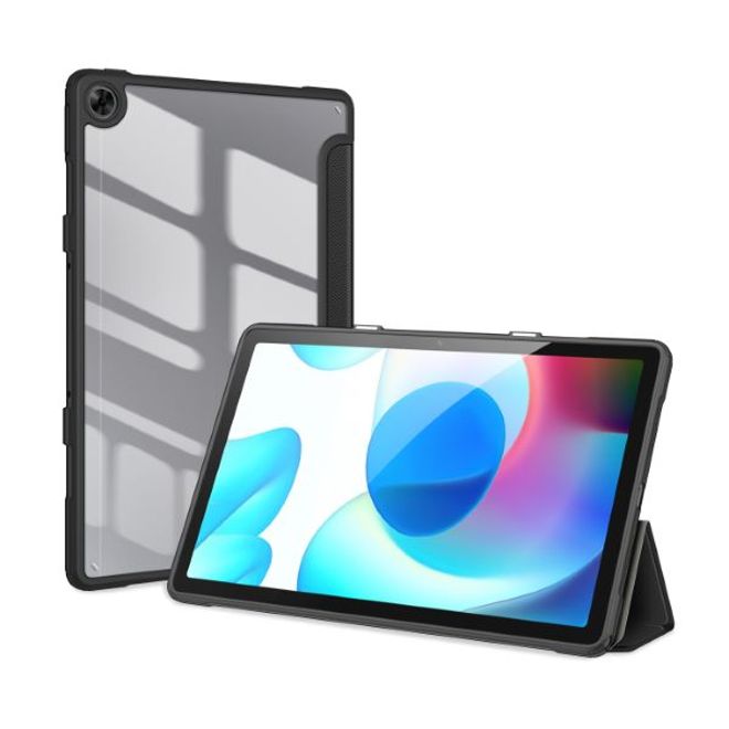 Dux Ducis - Realme Pad Hülle - Leder Bookcover - Toby Series - schwarz