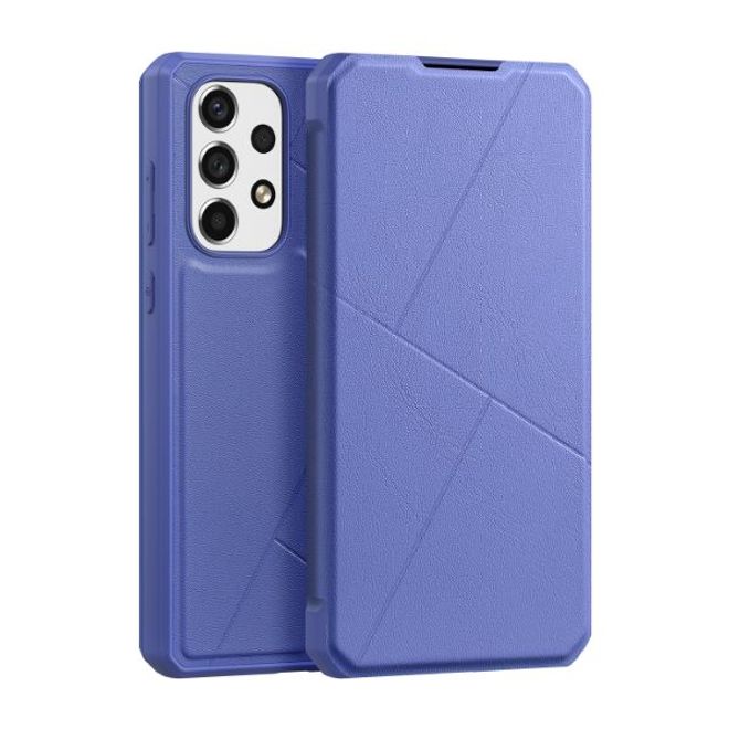 Dux Ducis - Samsung Galaxy A73 5G Hülle - Robustes Handy Bookcover - Skin X Series - blau