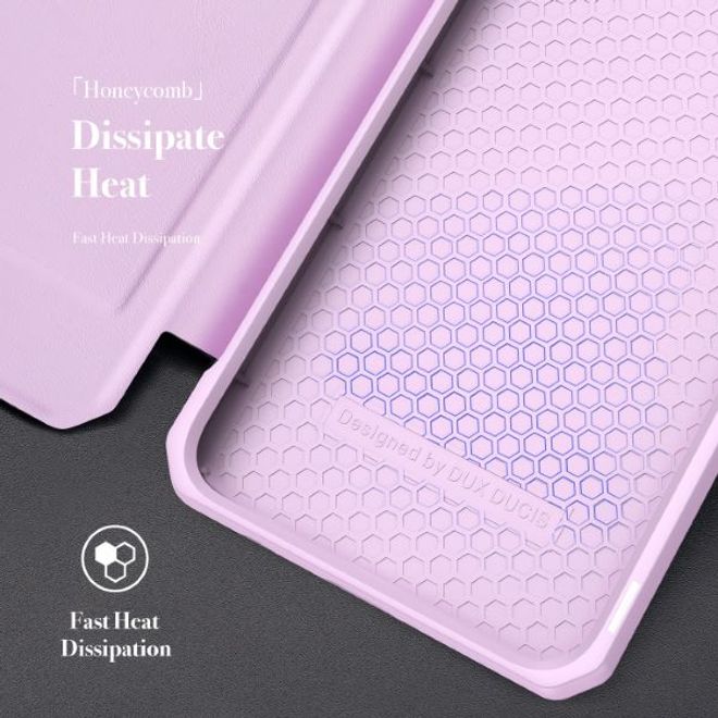 Dux Ducis - Samsung Galaxy A73 5G Hülle - Robustes Handy Bookcover - Skin X Series - pink