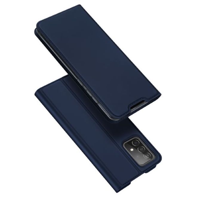 Dux Ducis - Samsung Galaxy A73 5G Hülle - Handy Bookcover - Skin Pro Series - blau