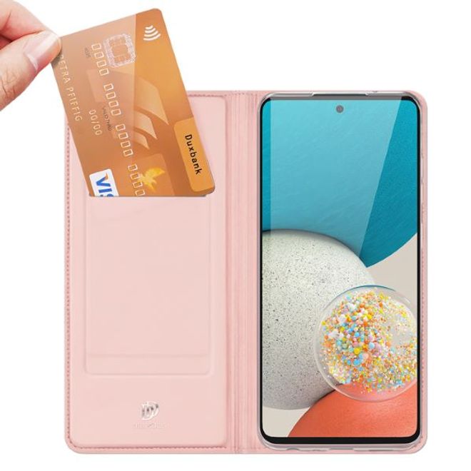 Dux Ducis - Samsung Galaxy A73 5G Hülle - Handy Bookcover - Skin Pro Series - rosa