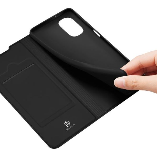 Dux Ducis - Motorola Moto G51 5G Hülle - Handy Bookcover - Skin Pro Series - schwarz