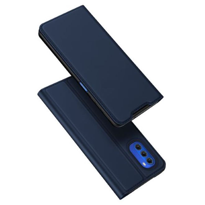 Dux Ducis - Motorola Moto G51 5G Hülle - Handy Bookcover - Skin Pro Series - blau