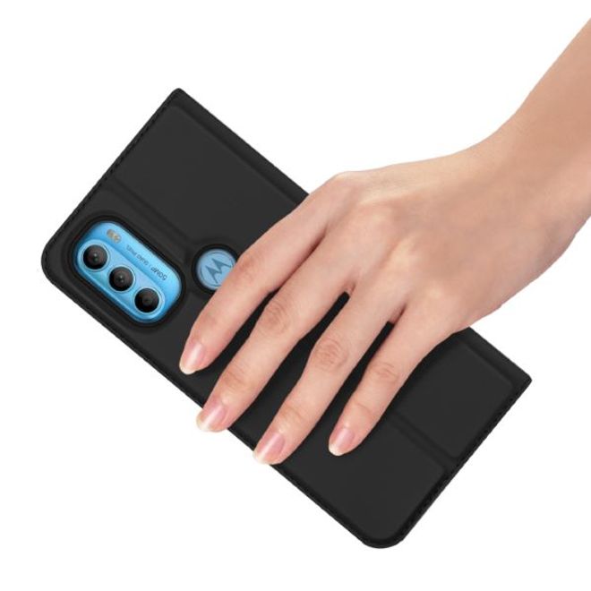 Dux Ducis - Motorola Moto G71 5G Hülle - Handy Bookcover - Skin Pro Series - schwarz