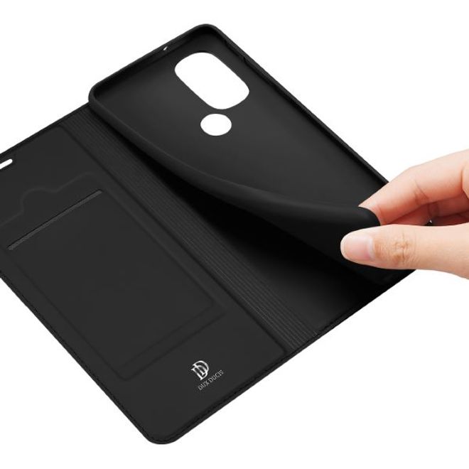 Dux Ducis - Motorola Moto G71 5G Hülle - Handy Bookcover - Skin Pro Series - schwarz
