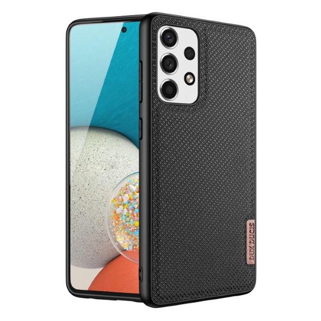 Dux Ducis - Samsung Galaxy A73 5G Hülle - Schickes Hardcase - Fino Series - schwarz