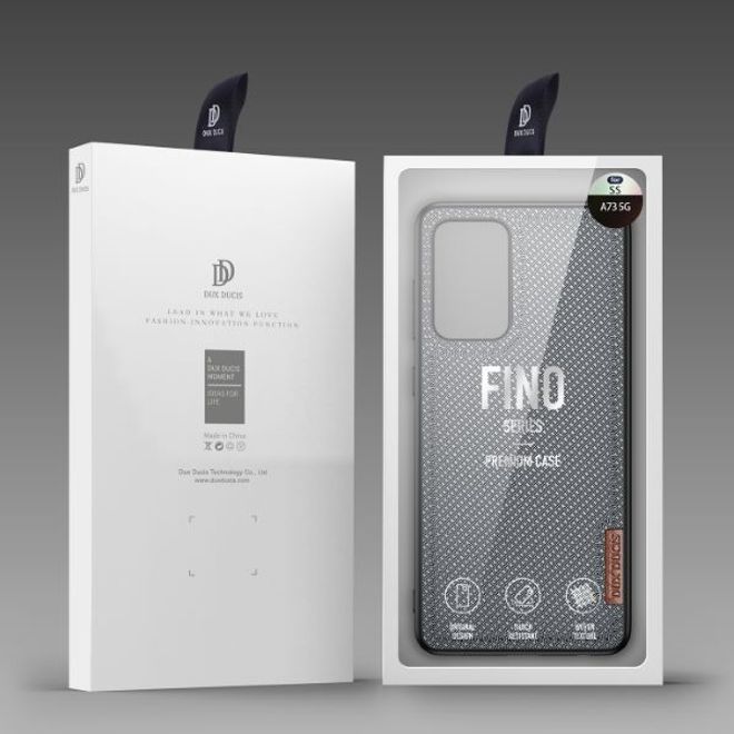 Dux Ducis - Samsung Galaxy A73 5G Hülle - Schickes Hardcase - Fino Series - blau