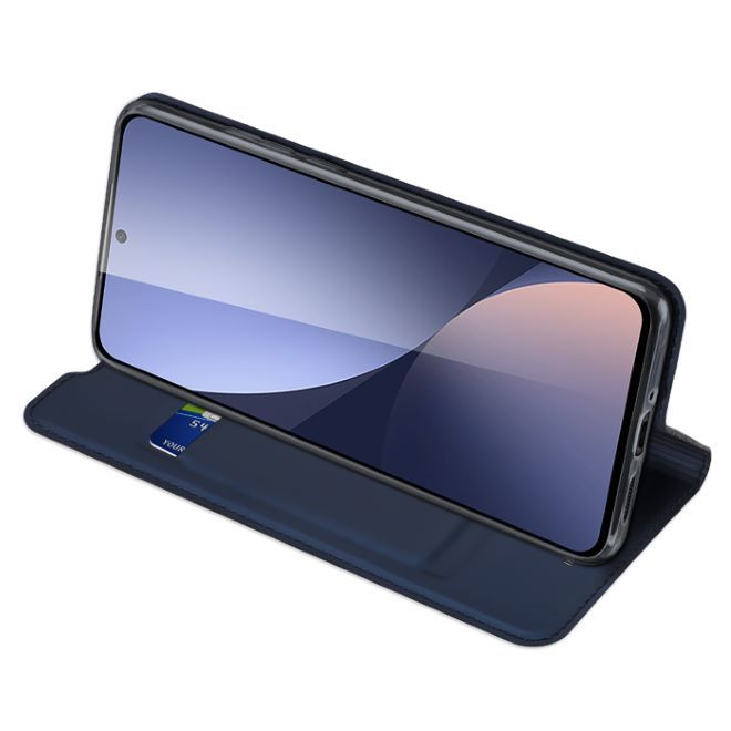Dux Ducis - Xiaomi 12 / 12X Hülle - Handy Bookcover - Skin Pro Series - blau