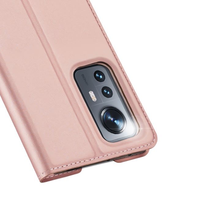 Dux Ducis - Xiaomi 12 / 12X Hülle - Handy Bookcover - Skin Pro Series - rosa