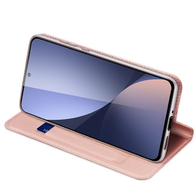 Dux Ducis - Xiaomi 12 / 12X Hülle - Handy Bookcover - Skin Pro Series - rosa