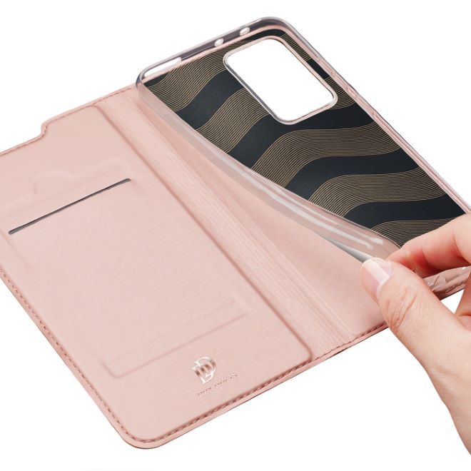 Dux Ducis - Xiaomi 12 Pro Hülle - Handy Bookcover - Skin Pro Series - rosa