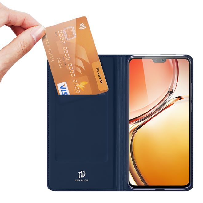Dux Ducis - vivo V23 5G Hülle - Handy Bookcover - Skin Pro Series - blau