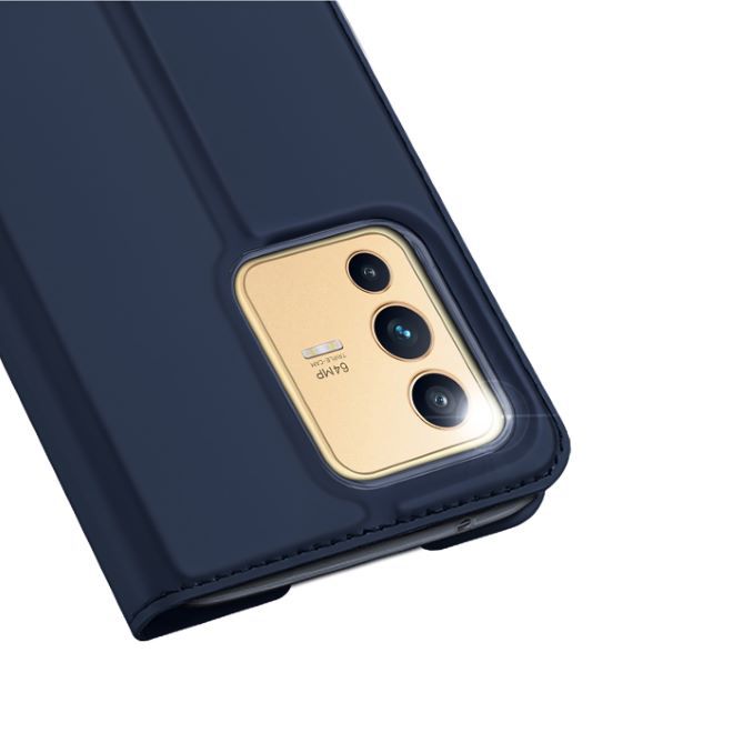 Dux Ducis - vivo V23 5G Hülle - Handy Bookcover - Skin Pro Series - blau