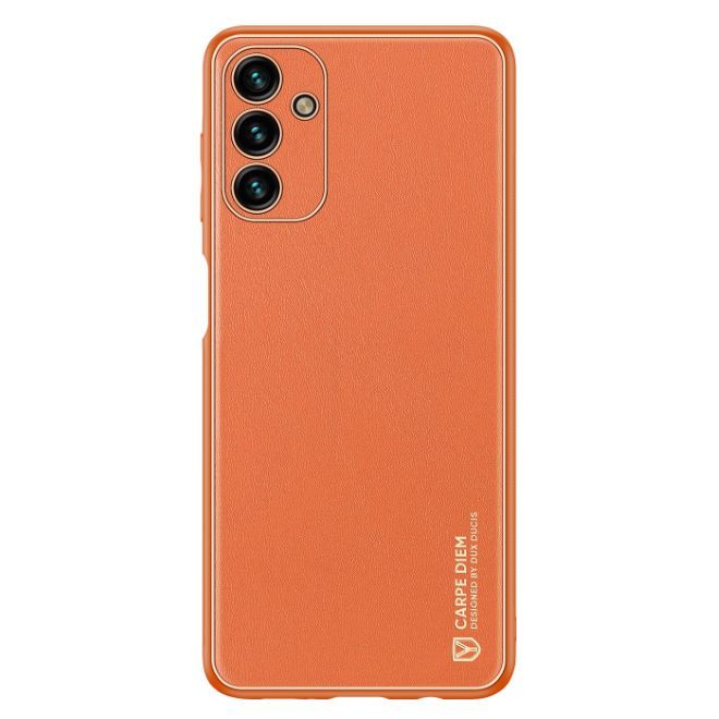 Dux Ducis - Samsung Galaxy A13 5G Hülle - Edles Hardcase - Yolo Series - orange
