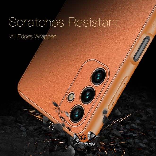 Dux Ducis - Samsung Galaxy A13 5G Hülle - Edles Hardcase - Yolo Series - orange