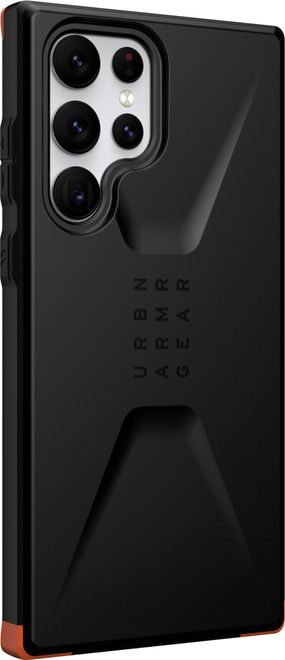 UAG - Samsung Galaxy S22 Ultra Hülle - Robustes Backcover - Civilian Case - schwarz