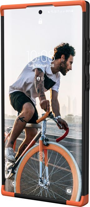 UAG - Samsung Galaxy S22 Ultra Hülle - Robustes Backcover - Civilian Case - schwarz