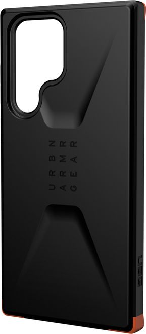 UAG - Samsung Galaxy S22 Ultra Hülle - Robustes Backcover - Civilian Case - schwarz