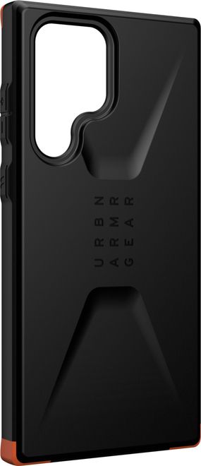 UAG - Samsung Galaxy S22 Ultra Hülle - Robustes Backcover - Civilian Case - schwarz