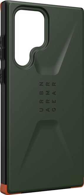 UAG - Samsung Galaxy S22 Ultra Hülle - Robustes Backcover - Civilian Case - olive