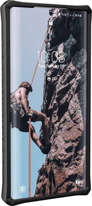 UAG - Samsung Galaxy S22 Ultra Hülle - Robustes Backcover - Monarch Case - crimson