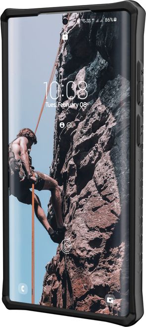 UAG - Samsung Galaxy S22 Ultra Hülle - Robustes Backcover - Monarch Case - crimson