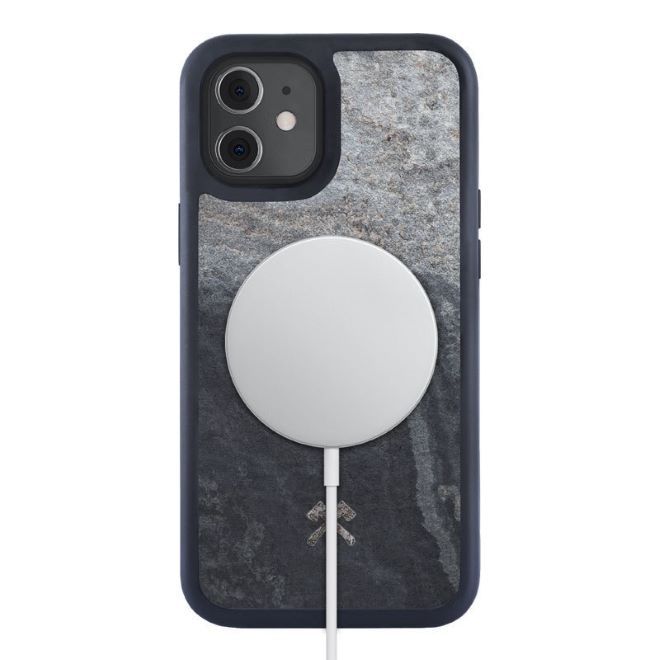 Woodcessories - iPhone 12 mini Case - MagSafe Bumper Stone Series