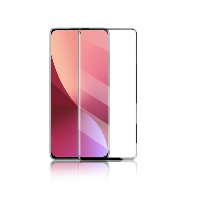 Xiaomi 12 / 12X Panzerglas 3D Full Screen - Full Glue Displayschutz (0.33 mm) - schwarz