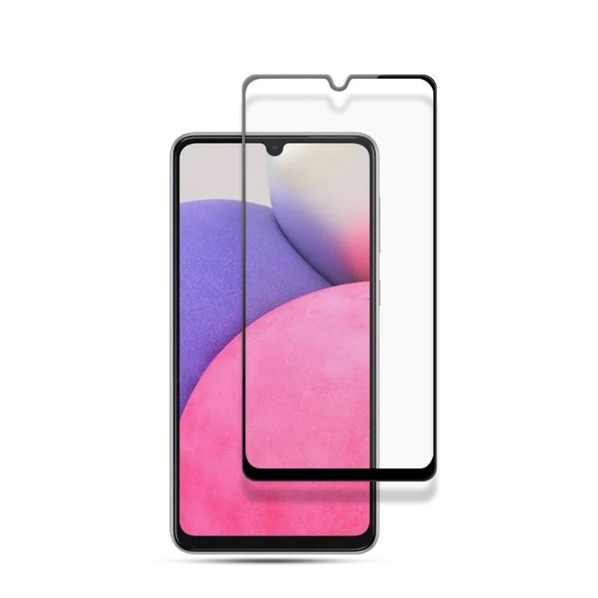 Samsung Galaxy A33 5G Panzerglas 2.5D Full Cover - Full Glue Displayschutz (0.33 mm) - schwarz