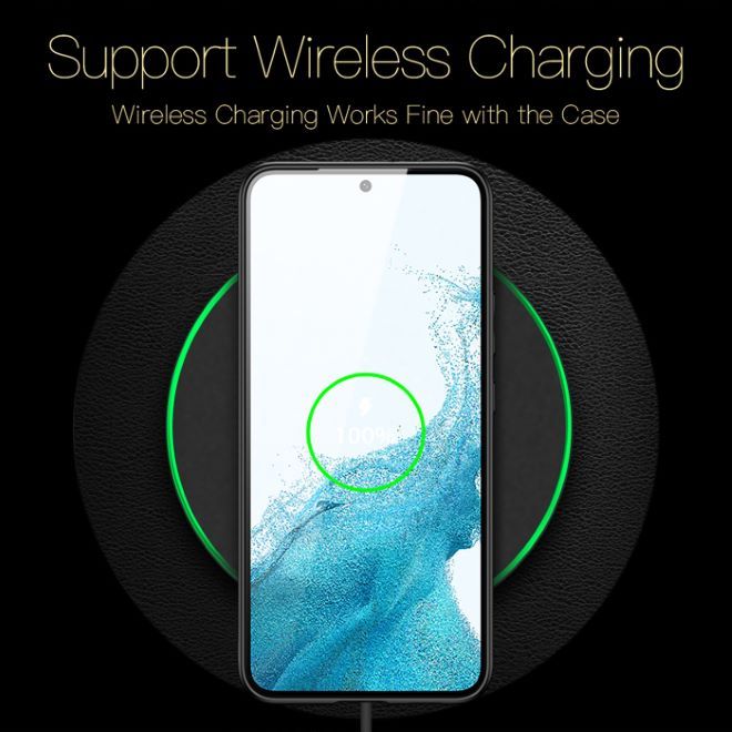 Dux Ducis - Samsung Galaxy S22+ Hülle - Edles Hardcase - Yolo Series - schwarz