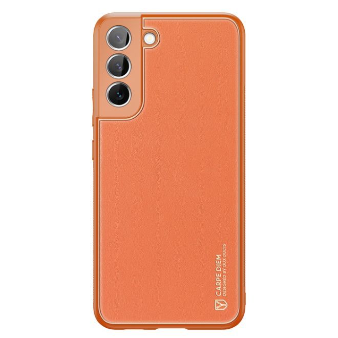 Dux Ducis - Samsung Galaxy S22+ Hülle - Edles Hardcase - Yolo Series - orange