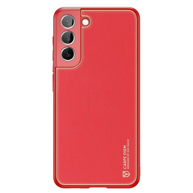 Dux Ducis - Samsung Galaxy S22+ Hülle - Edles Hardcase - Yolo Series - rot