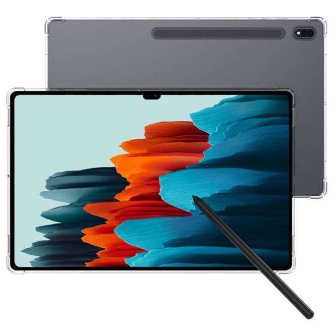 Samsung Galaxy Tab S8 Ultra Tablet Hülle - Softcase TPU Series - transparent