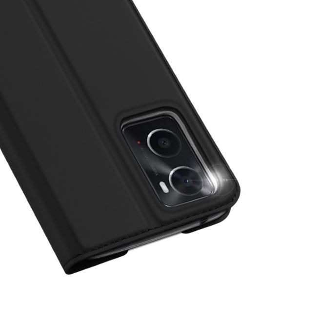 Dux Ducis - Realme 9i / Oppo A96 / Oppo A76 Hülle - Handy Bookcover - Skin Pro Series - schwarz