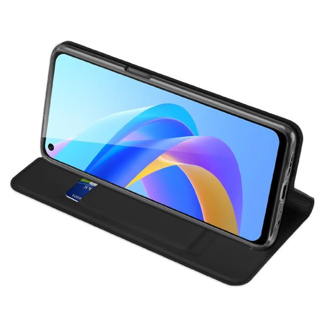 Dux Ducis - Realme 9i / Oppo A96 / Oppo A76 Hülle - Handy Bookcover - Skin Pro Series - schwarz