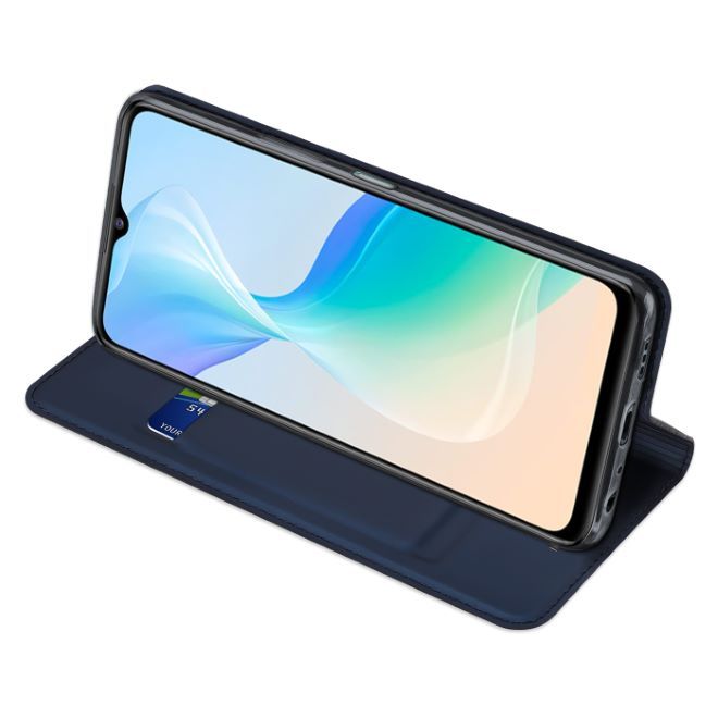 Dux Ducis - Vivo Y76 5G/Y76s/Y74s Hülle - Handy Bookcover - Skin Pro Series - blau