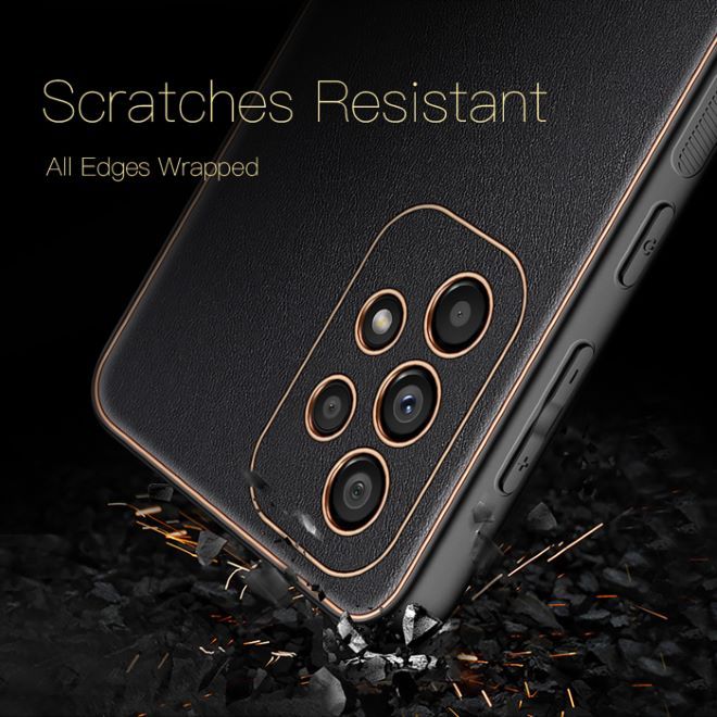 Dux Ducis - Samsung Galaxy A73 5G Hülle - Edles Hardcase - Yolo Series - schwarz