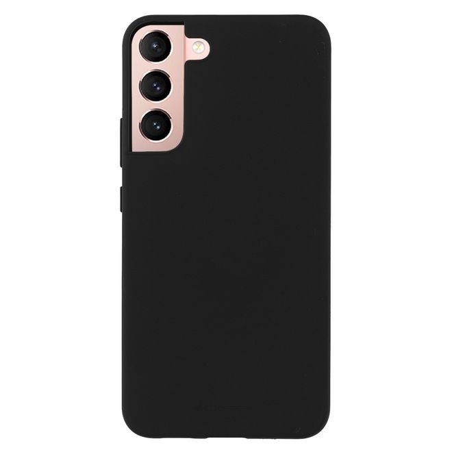 Goospery - Samsung Galaxy S22+ Handy Cover - TPU Soft Case - SF Jelly Series - schwarz