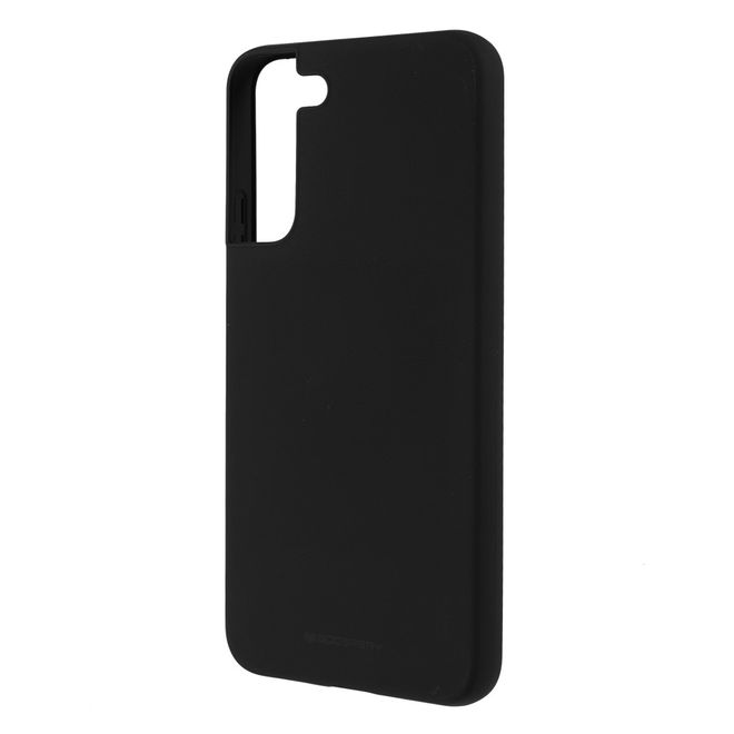 Goospery - Samsung Galaxy S22+ Handy Cover - TPU Soft Case - SF Jelly Series - schwarz