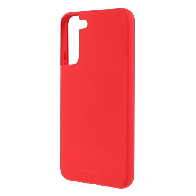 Goospery - Samsung Galaxy S22+ Handy Cover - TPU Soft Case - SF Jelly Series - rot
