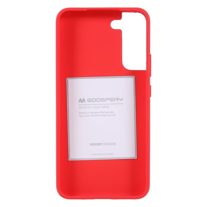 Goospery - Samsung Galaxy S22+ Handy Cover - TPU Soft Case - SF Jelly Series - rot