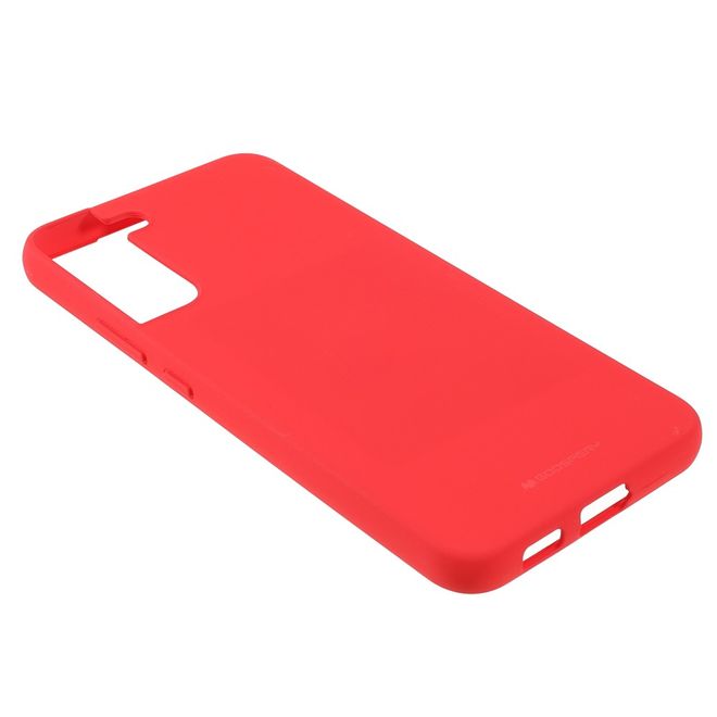 Goospery - Samsung Galaxy S22+ Handy Cover - TPU Soft Case - SF Jelly Series - rot