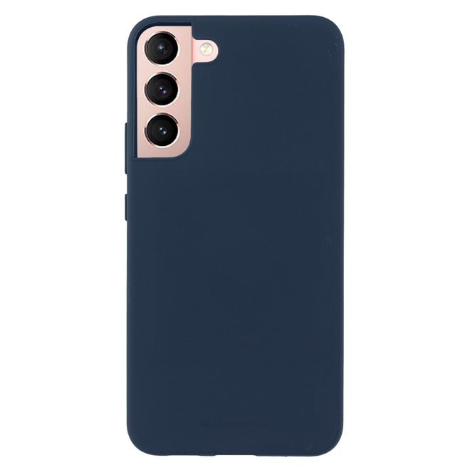 Goospery - Samsung Galaxy S22+ Handy Cover - TPU Soft Case - SF Jelly Series - blau
