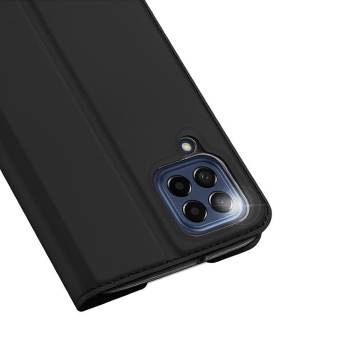 Dux Ducis - Samsung Galaxy M53 5G Hülle - Handy Bookcover - Skin Pro Series - schwarz