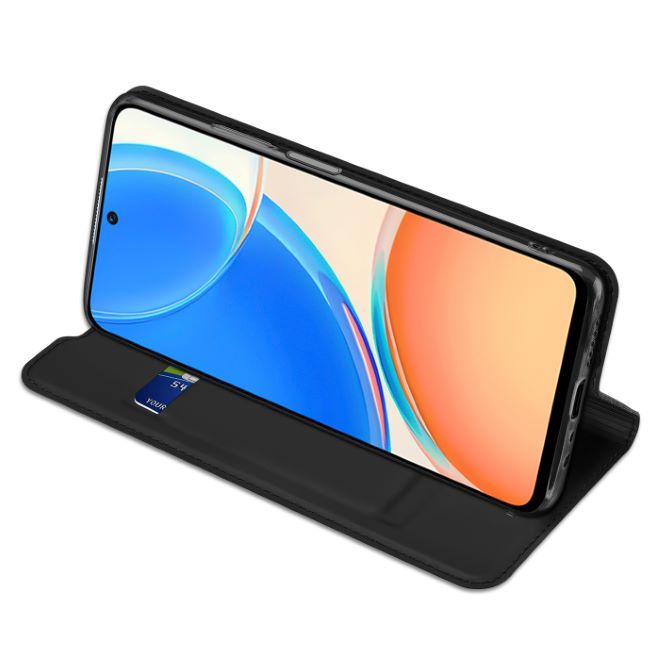 Dux Ducis - Honor X8 Hülle - Handy Bookcover - Skin Pro Series - schwarz