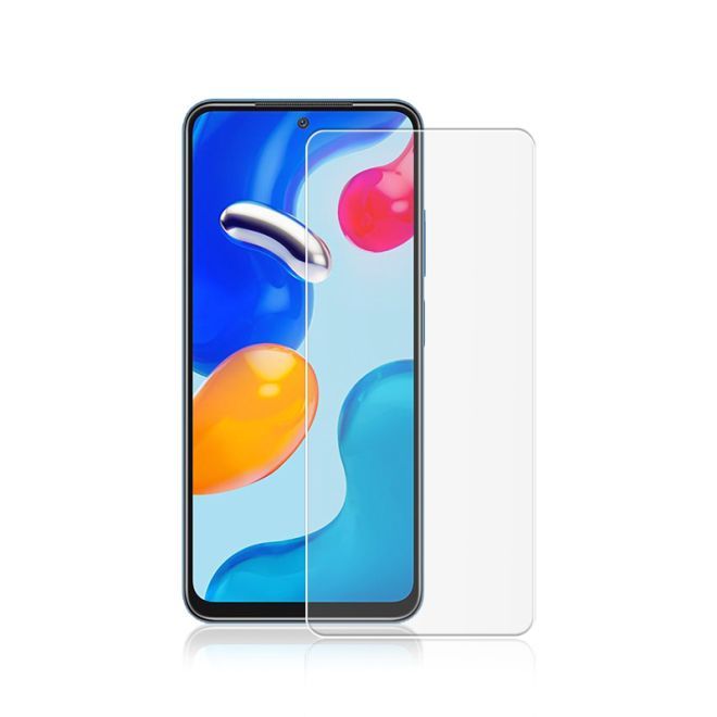 Xiaomi Redmi Note 11S Panzerglas 2.5D Full Cover - Full Glue Displayschutz (0.33 mm) - transparent