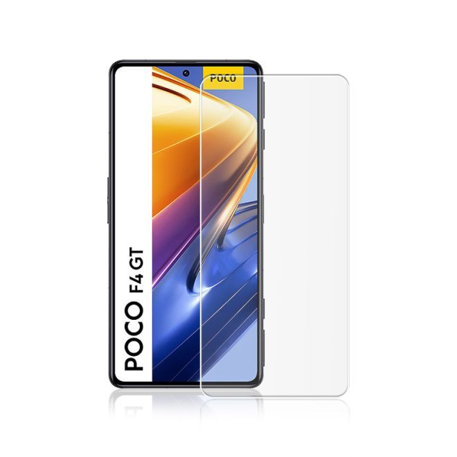 Xiaomi Poco F4 GT Panzerglas 2.5D Full Cover - Full Glue Displayschutz (0.33 mm) - transparent